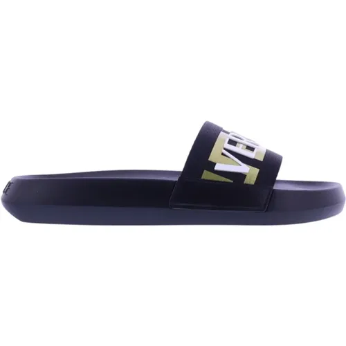 Sliders, male, , Size: 8 US Flip Flops - Versace - Modalova