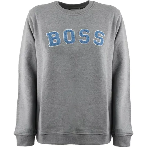 Sweatshirt , Damen, Größe: XS - Hugo Boss - Modalova