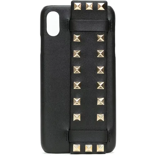 Stylish Phone Case Sw2P0S63Bol0No , unisex, Sizes: ONE SIZE - Valentino Garavani - Modalova