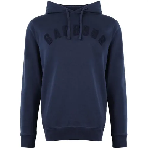 Birkby Hooded Sweatshirt , male, Sizes: M, L - Barbour - Modalova