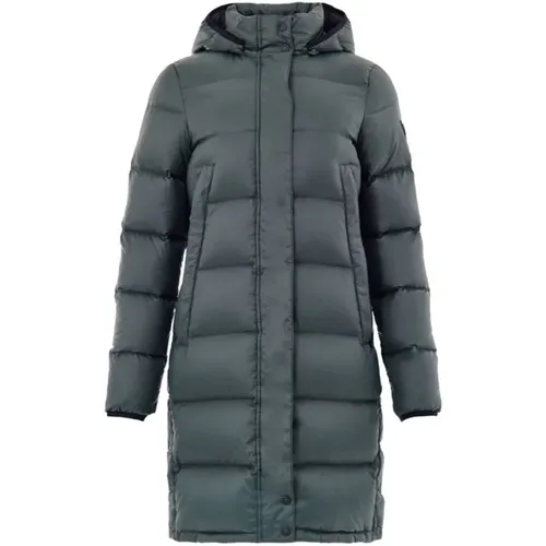 Parkas, female, , Size: S Long Padded Down Jacket - Moose Knuckles - Modalova