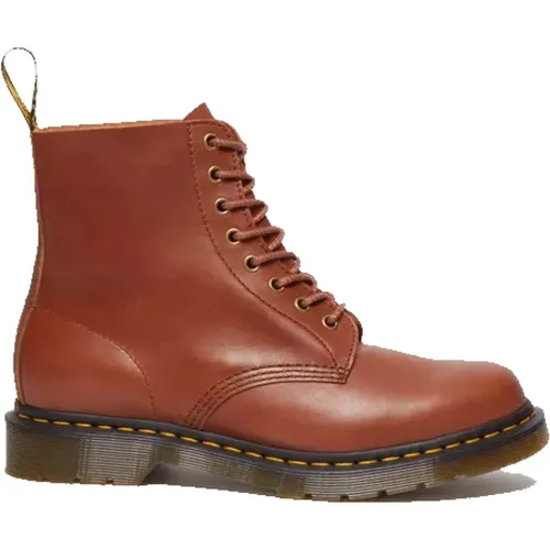 Pascal Saddle Tan Boot , male, Sizes: 10 UK - Dr. Martens - Modalova