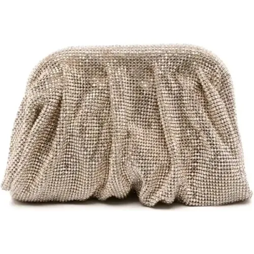 Sparkling Venus La Petite Clutch , female, Sizes: ONE SIZE - Benedetta Bruzziches - Modalova