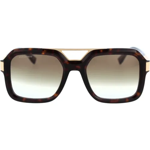 Gradient Lens Sunglasses , male, Sizes: 54 MM - Dsquared2 - Modalova
