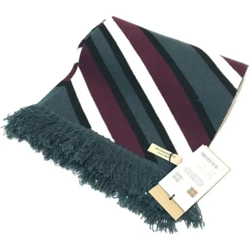 Pre-owned Scarves, female, , Size: ONE SIZE Pre-owned Fabric scarves - Burberry Vintage - Modalova