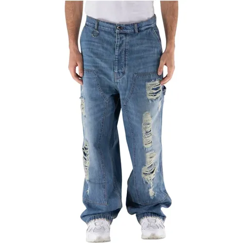 Loose-fit Denim Jeans , male, Sizes: M, XL, S - Études - Modalova