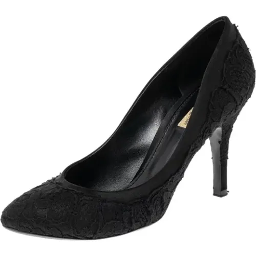 Pre-owned Pumps, female, , Size: 8 US Pre-owned Lace heels - Dolce & Gabbana Pre-owned - Modalova