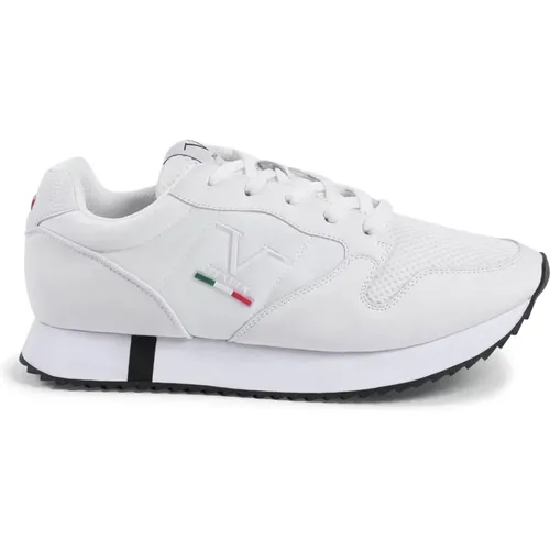 Weißer Sneaker aus Kunstleder - 19v69 Italia - Modalova