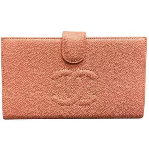 Pre-owned Wallets, female, , Size: ONE SIZE Pre-owned Leather wallets - Chanel Vintage - Modalova