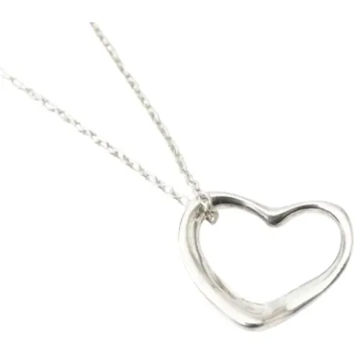 Pre-owned Jewellery, female, , Size: ONE SIZE Pre-owned Silver necklaces - Tiffany & Co. Pre-owned - Modalova