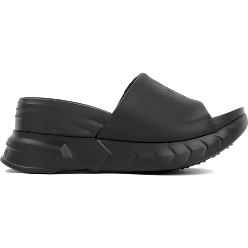 Sandals with Low Wedge , female, Sizes: 7 UK - Givenchy - Modalova