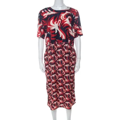 Pre-owned Silk dresses , female, Sizes: M - Marni Pre-owned - Modalova