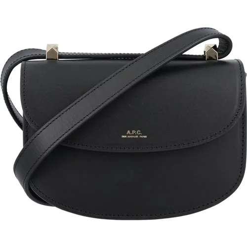 Schwarze Handtasche Geneva Mini Tasche - A.p.c. - Modalova
