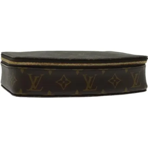 Pre-owned Accessories, female, , Size: ONE SIZE Pre-owned Canvas pouches - Louis Vuitton Vintage - Modalova