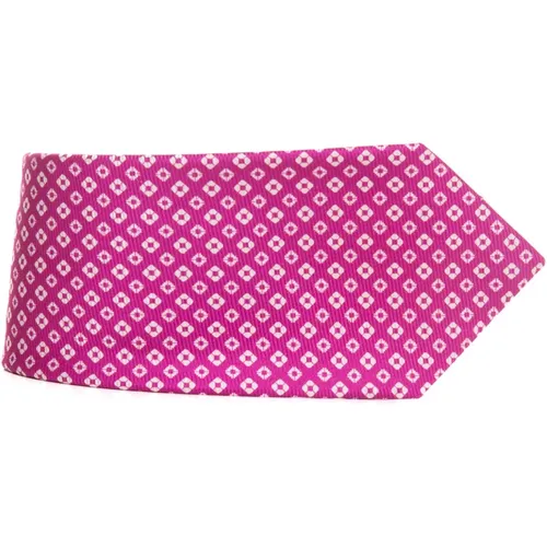 Ties, male, , Size: ONE SIZE Fantasy Silk Tie - Kiton - Modalova