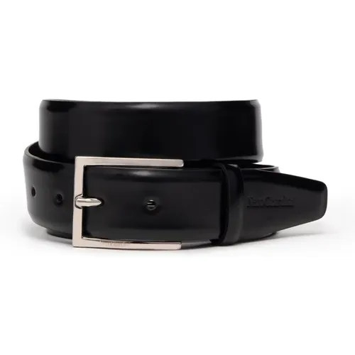 Classic Leather Belt for Men , male, Sizes: 110 CM - Nerogiardini - Modalova