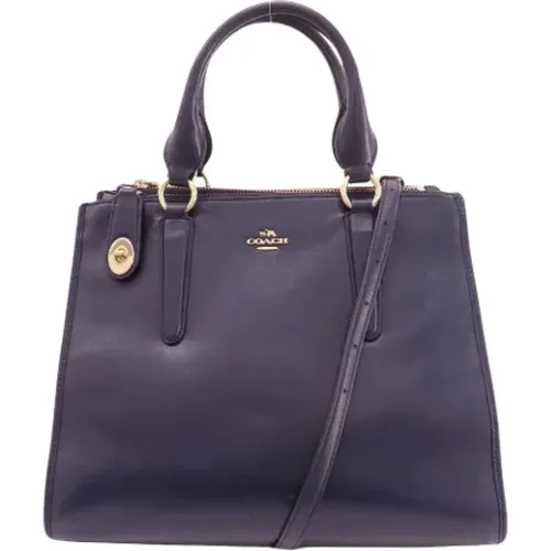 Pre-owned Tote Bags, female, , Size: ONE SIZE Pre-owned Leather totes - Coach Pre-owned - Modalova