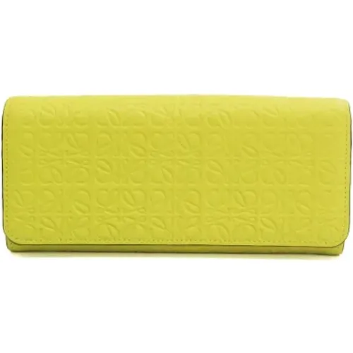 Pre-owned Wallets, female, , Size: ONE SIZE Pre-owned Leather wallets - Loewe Pre-owned - Modalova