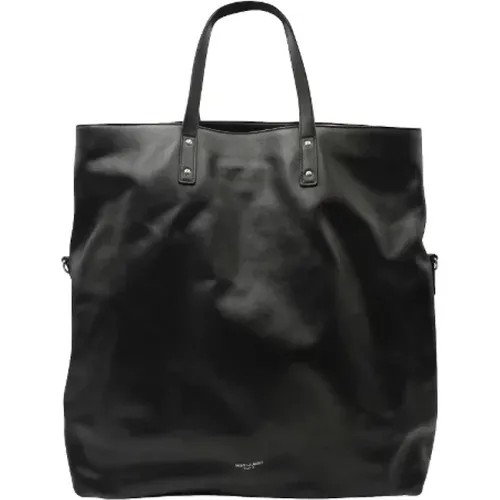 Pre-owned Leather Tote Bag , female, Sizes: ONE SIZE - Saint Laurent Vintage - Modalova