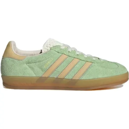 Sneakers, male, , Size: 7 2/3 US Gazelle Indoor Sneakers /Yellow/White - adidas Originals - Modalova