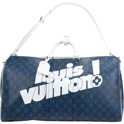 Pre-owned Weekend Bags, female, , Size: ONE SIZE Pre-owned Canvas louis-vuitton-bags - Louis Vuitton Vintage - Modalova