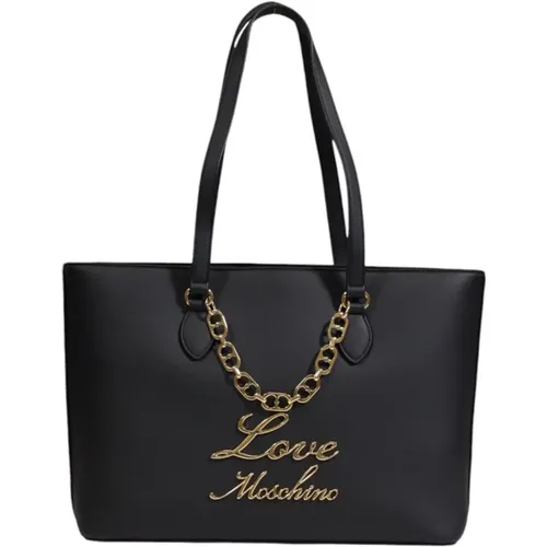 Tote Bags, female, , Size: ONE SIZE Women's Bag Autumn/Winter Collection - Love Moschino - Modalova