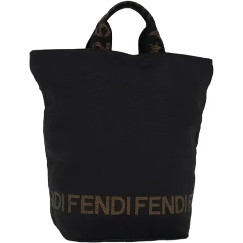 Pre-owned Tote Bags, female, , Size: ONE SIZE Pre-owned Nylon handbags - Fendi Vintage - Modalova