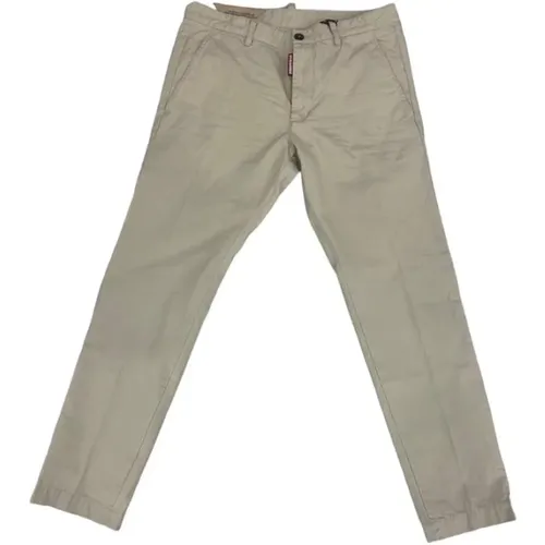 StylishStraight Trousers , male, Sizes: S, M - Dsquared2 - Modalova