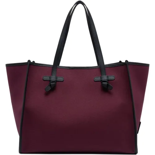 Canvas Tote Bag Marcella Style , Damen, Größe: ONE Size - Gianni Chiarini - Modalova