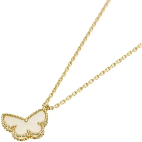 Pre-owned Jewellery, female, , Size: ONE SIZE Pre-owned Gold necklaces - Van Cleef & Arpels Pre-owned - Modalova