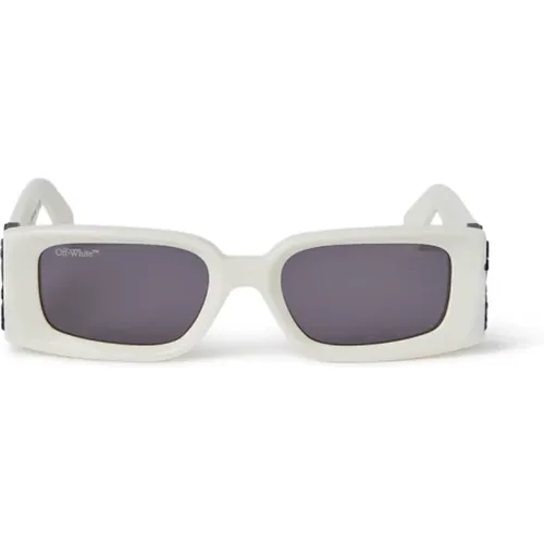 Weiße Sonnenbrille für Frauen Off - Off White - Modalova