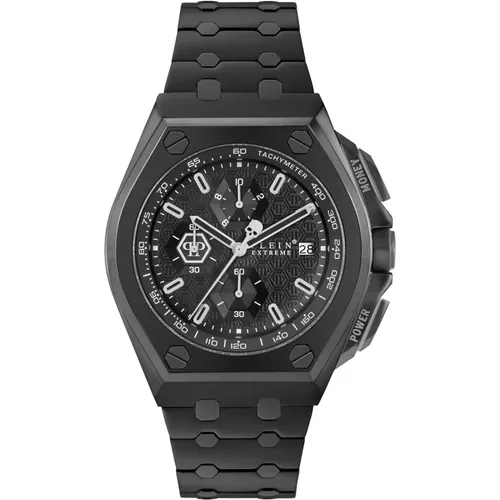 Watches, male, , Size: ONE SIZE Extreme Chronograph Men's Watch - Philipp Plein - Modalova