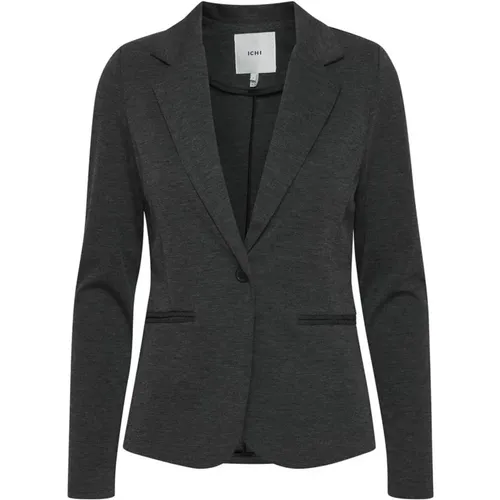 Blazers, female, , Size: M Fall/Winter Women's Suit Jacket - Ichi - Modalova