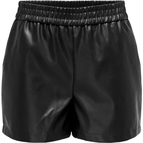 Leder Damen Shorts - JACQUELINE de YONG - Modalova