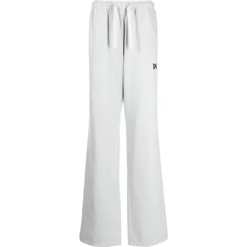 Trousers Grey , male, Sizes: S, M - Palm Angels - Modalova