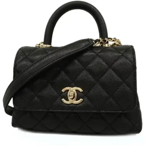 Pre-owned Leather handbags , female, Sizes: ONE SIZE - Chanel Vintage - Modalova