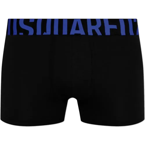 Cotton boxers with logo , male, Sizes: S, XS, L, M, XL - Dsquared2 - Modalova