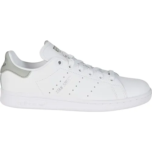 Klassische weiße Sneaker , Damen, Größe: 37 EU - Adidas - Modalova