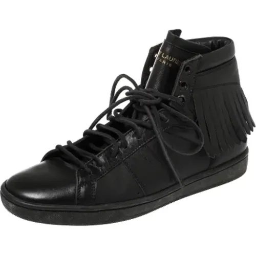 Pre-owned Leather sneakers , female, Sizes: 3 UK - Yves Saint Laurent Vintage - Modalova