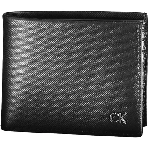 Wallets & Cardholders, male, , Size: ONE SIZE Elegant Leather Wallet with Rfid Blocking - Calvin Klein - Modalova