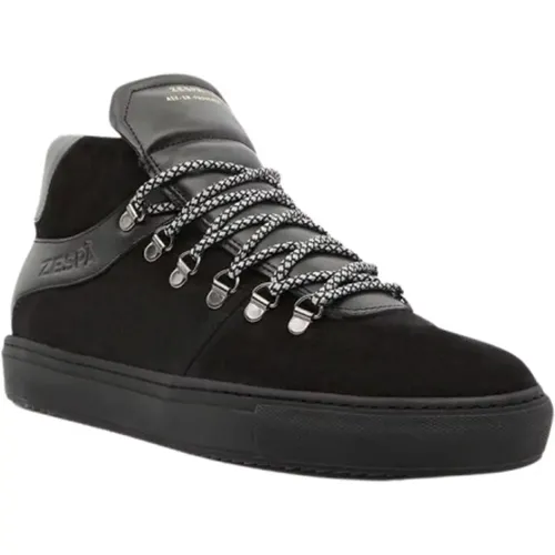 Zsp12 Calf Suede Sneakers , male, Sizes: 11 UK - Zespà - Modalova