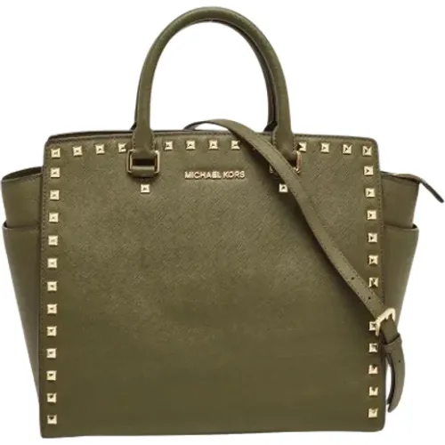 Pre-owned Tote Bags, female, , Size: ONE SIZE Pre-owned Leather totes - Michael Kors Pre-owned - Modalova