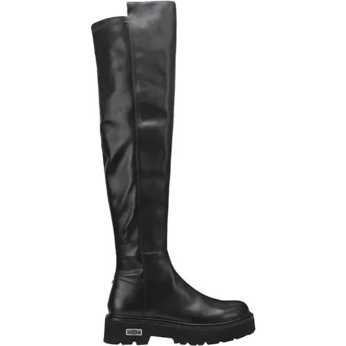 Schwarze Damenstiefel Stilvoll und vielseitig - Cult - Modalova