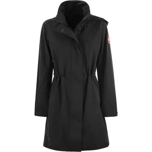 Belcarra Jacket - Longline, Adjustable Sleeves, Drawstring Waist , female, Sizes: XS - Canada Goose - Modalova