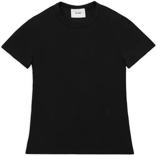 Signatur Slim T-Shirt , Damen, Größe: M - Axel Arigato - Modalova