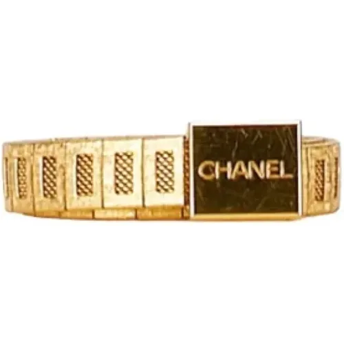 Pre-owned Metal belts , female, Sizes: ONE SIZE - Chanel Vintage - Modalova