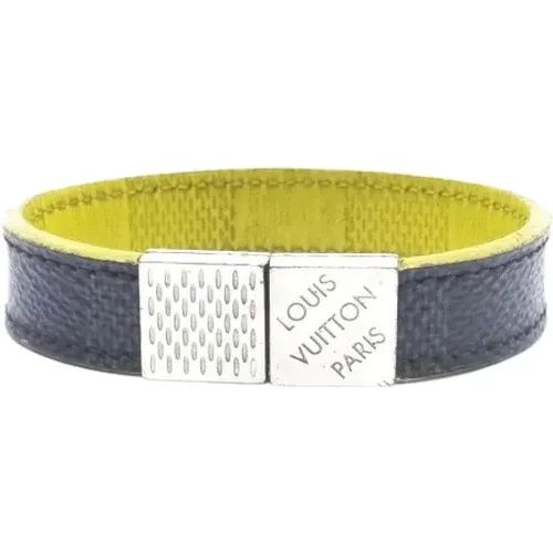 Pre-owned Jewellery, male, , Size: ONE SIZE Pre-owned Leather bracelets - Louis Vuitton Vintage - Modalova