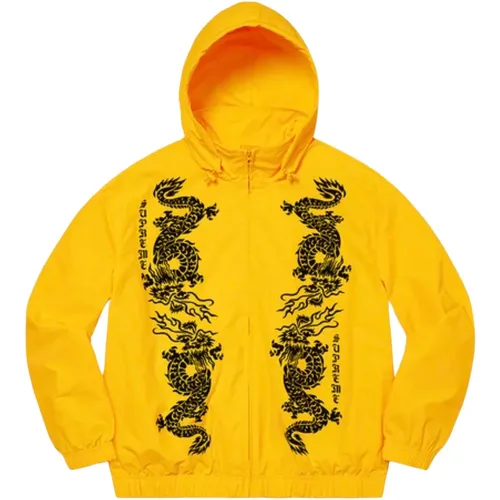 Dragon Track Jacket Limited Edition , male, Sizes: S, L, M - Supreme - Modalova