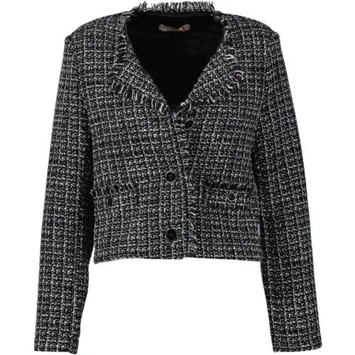 Tweed Jackets , female, Sizes: L - RINASCIMENTO - Modalova