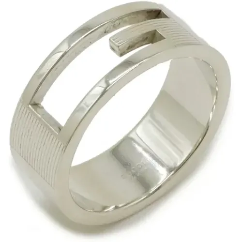 Pre-owned Jewellery, female, , Size: ONE SIZE Pre-owned Metal rings - Gucci Vintage - Modalova